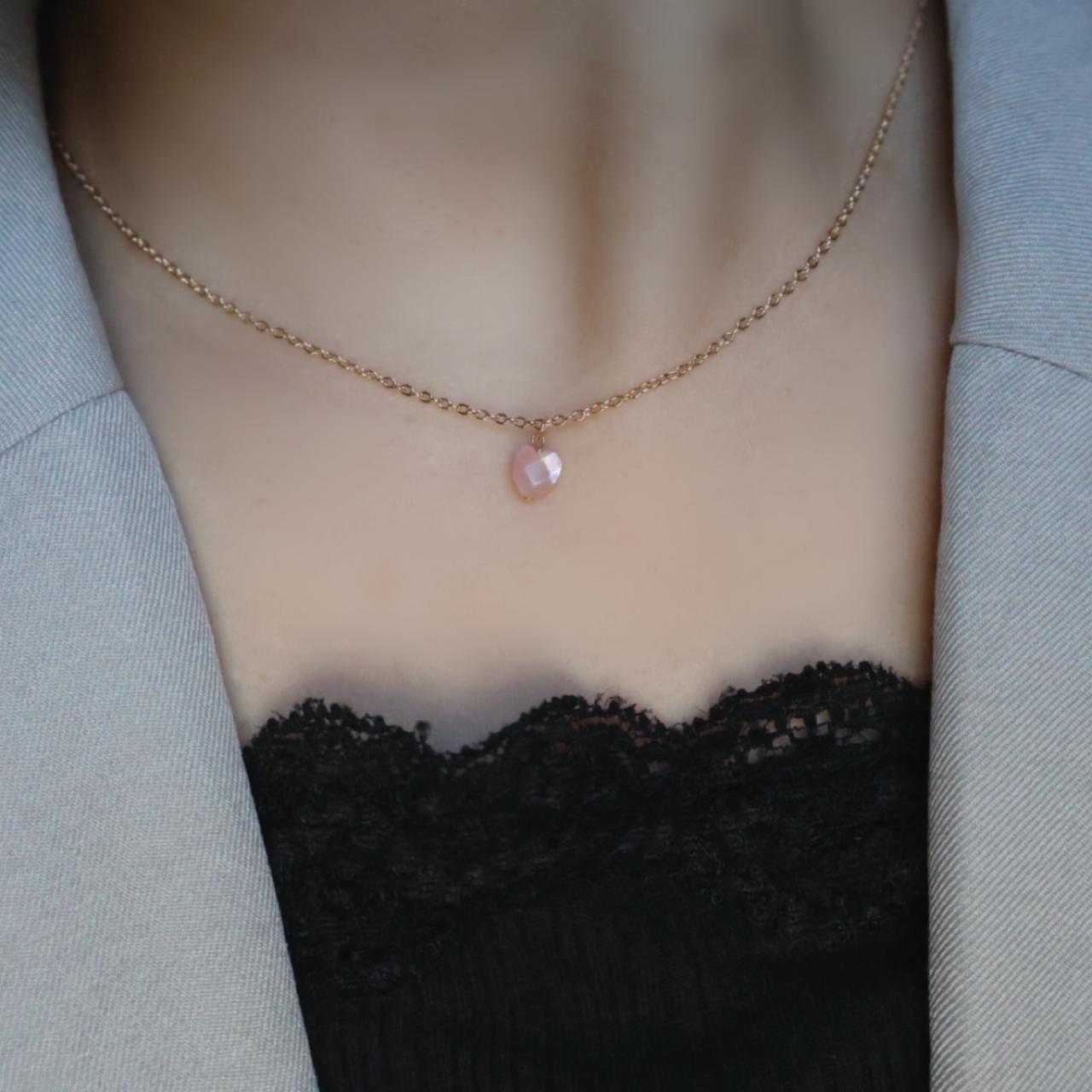 【モチーフが選べる】ピンク シェル 桜色 ネックレス 14kgf 金属アレルギー 誕生日 プレゼント  ギフト | 5枚目