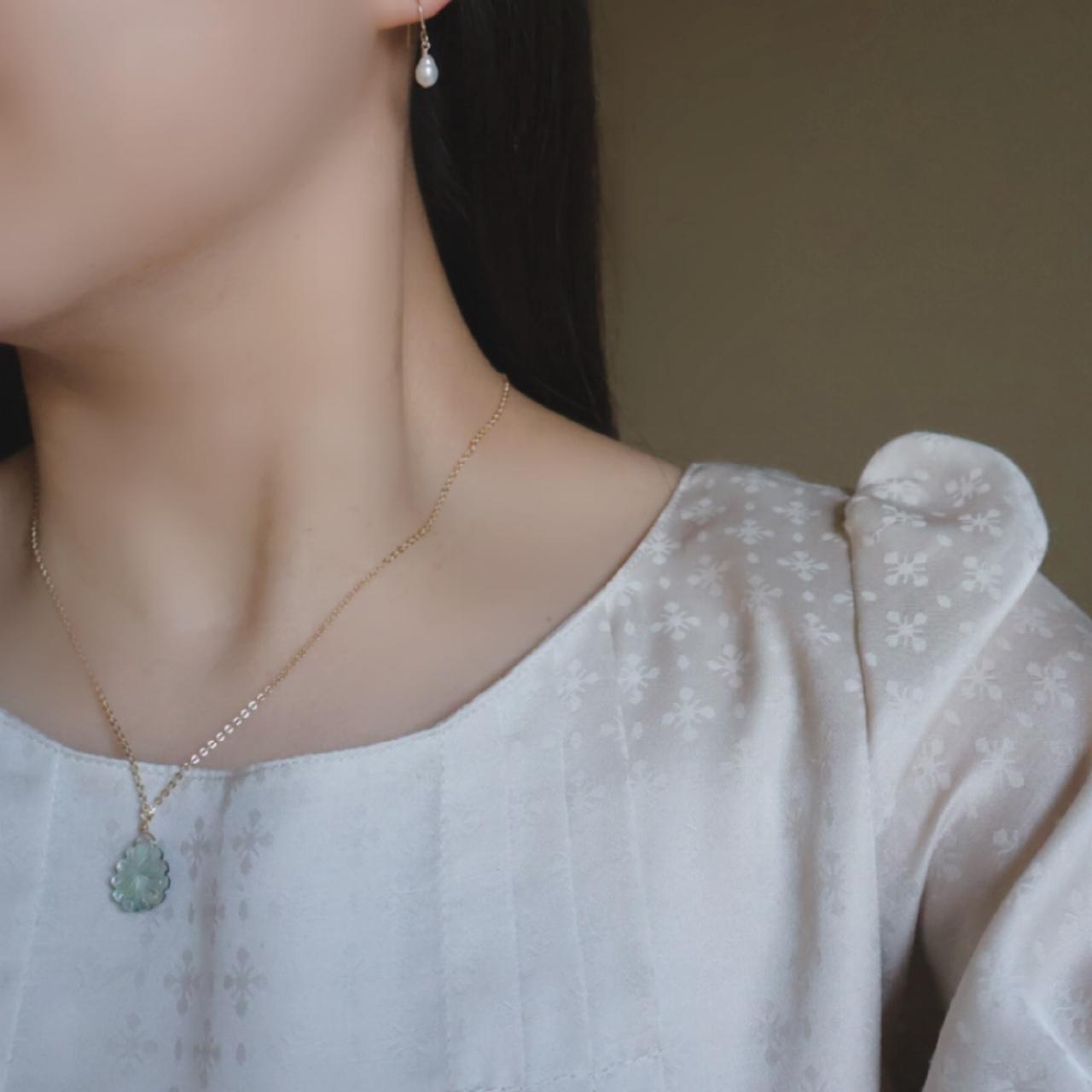 【2way】ラピスラズリ シェル クリスタル  リバーシブル ネックレス 14kgf  誕生日 クリスマス プレゼント | 10枚目